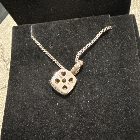 DAVID YURMAN PETITE ELBION DIAMOND PENDANT NECKLACE - Picture 2 of 2